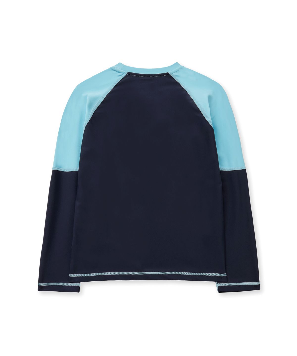 브라운브레스 키즈(BROWNBREATH KIDS) KIDS COLOR BLOCK RASH GUARD TEE - NAVY