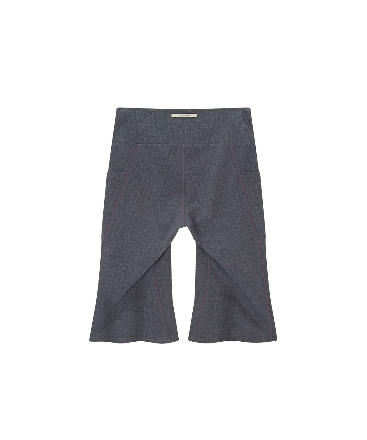 온유어오운(ONYOUROWN) MIDDIE STRIPE BOOTCUT TROUSERS (GREY)