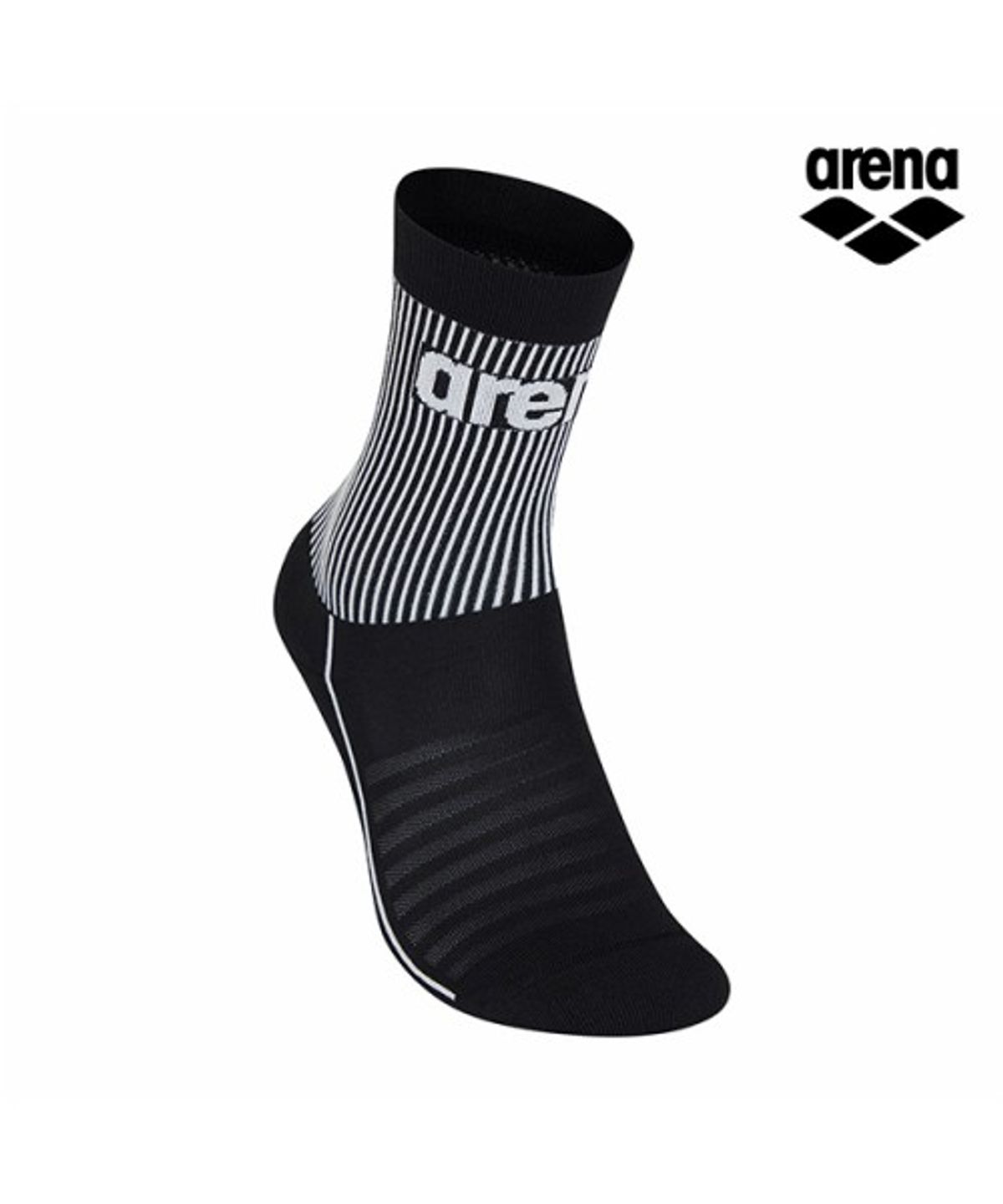 아레나(ARENA) 스포츠 라이트 중목 양말 A6AC1AO04BLK