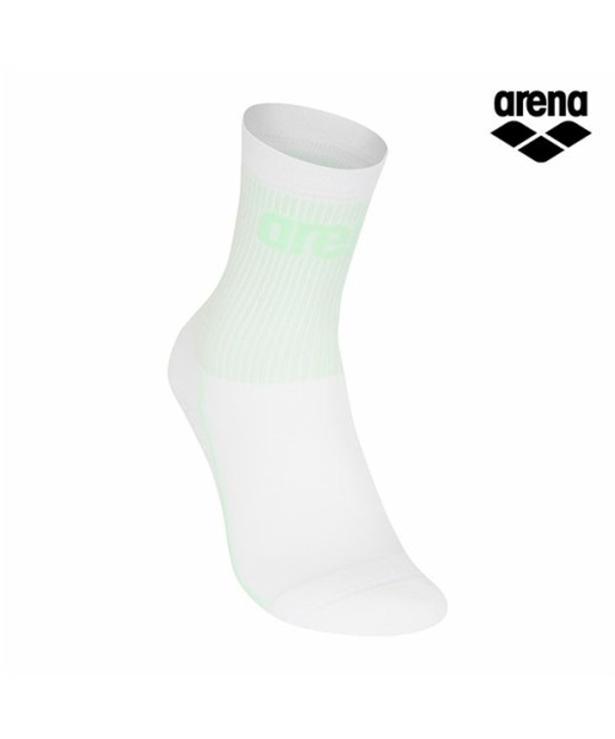아레나(ARENA) 스포츠 라이트 중목 양말 A6AC1AO04WHT