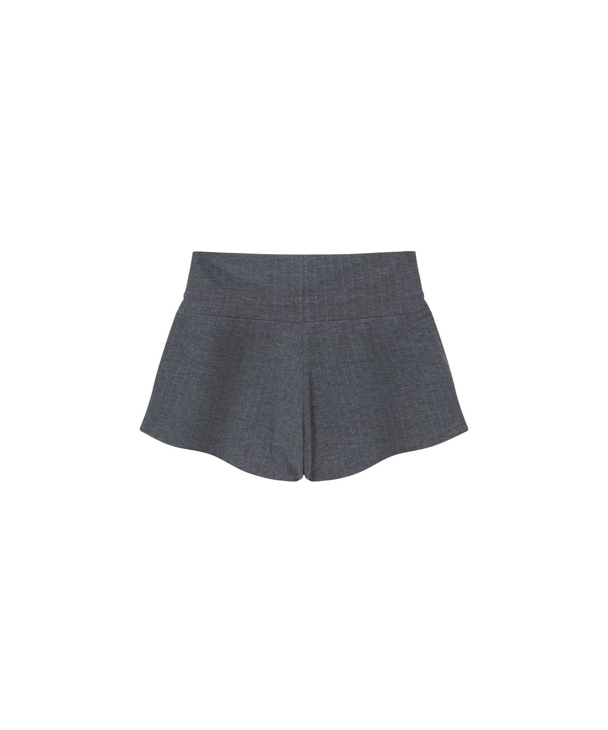 온유어오운(ONYOUROWN) TURN-UP WAIST STRIPE SHORTS (GREY)