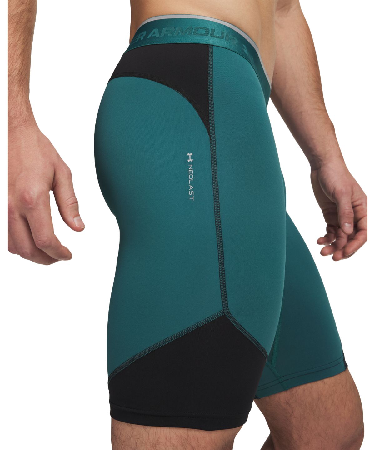 언더아머(UNDERARMOUR) 히트기어 엘리트 롱 쇼츠 6015388-338