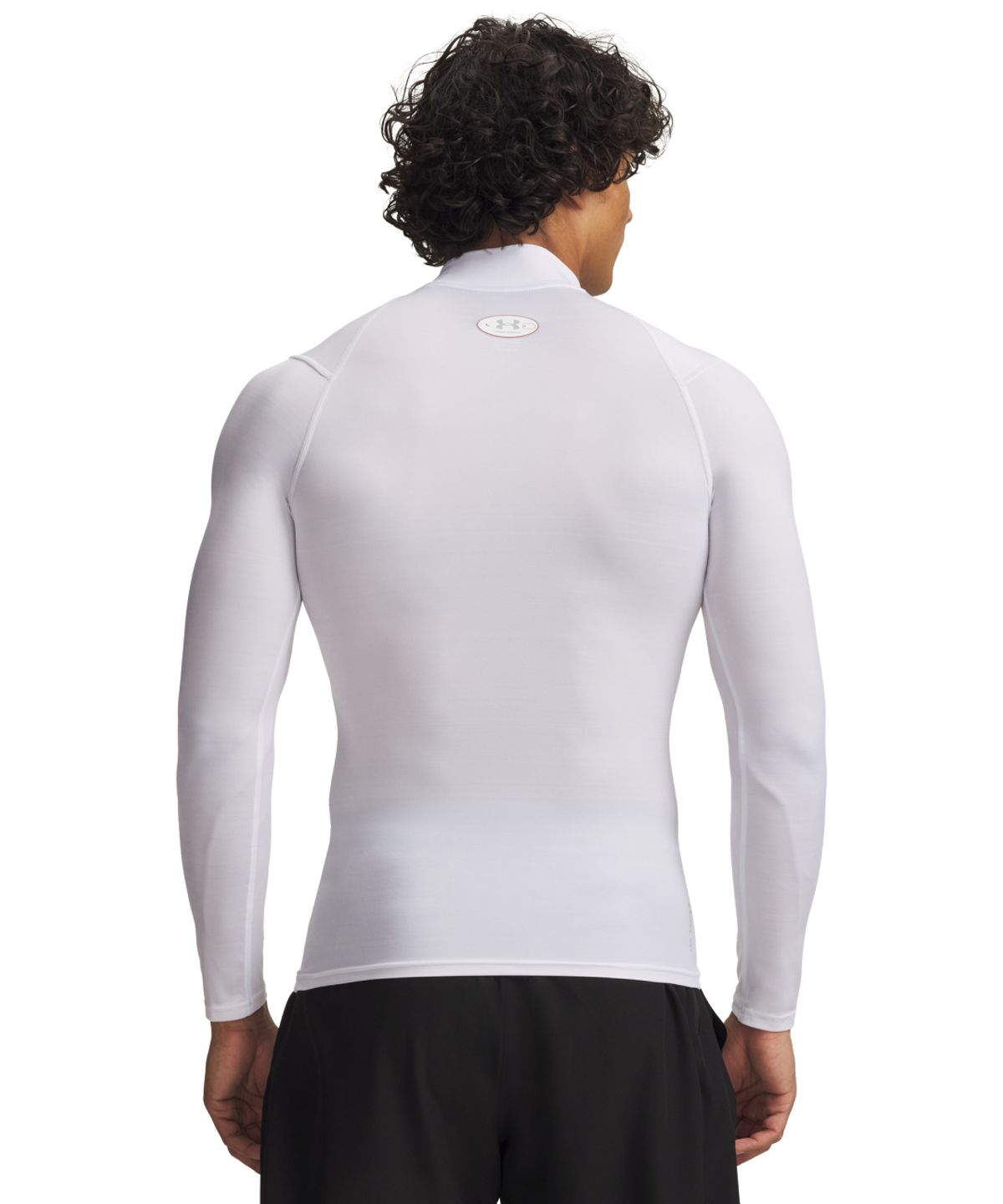 언더아머(UNDERARMOUR) 히트기어 엘리트 컴프레션 모크넥 긴팔 6015385-100