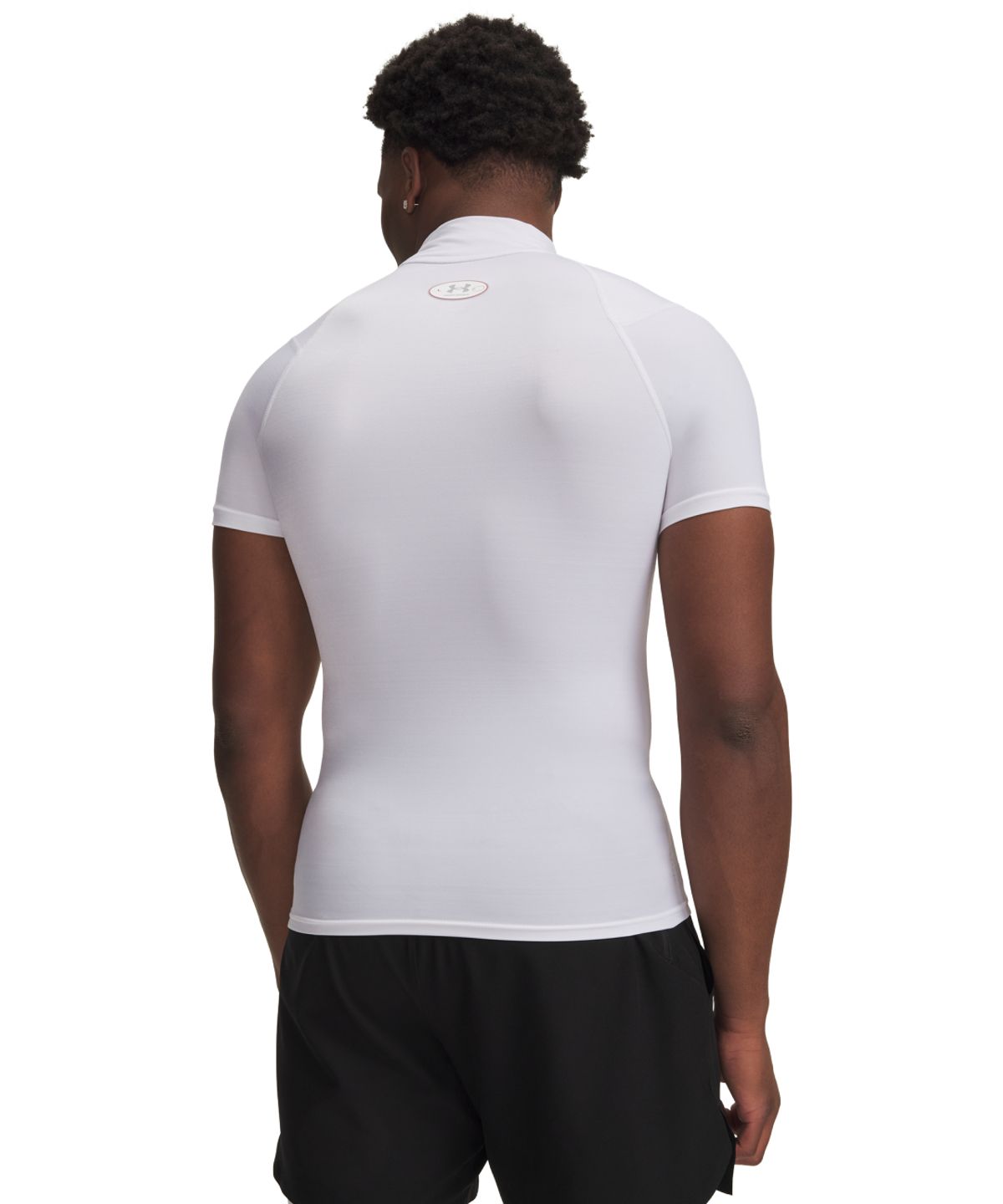 언더아머(UNDERARMOUR) 히트기어 엘리트 컴프레션 모크넥 반팔 6015383-100