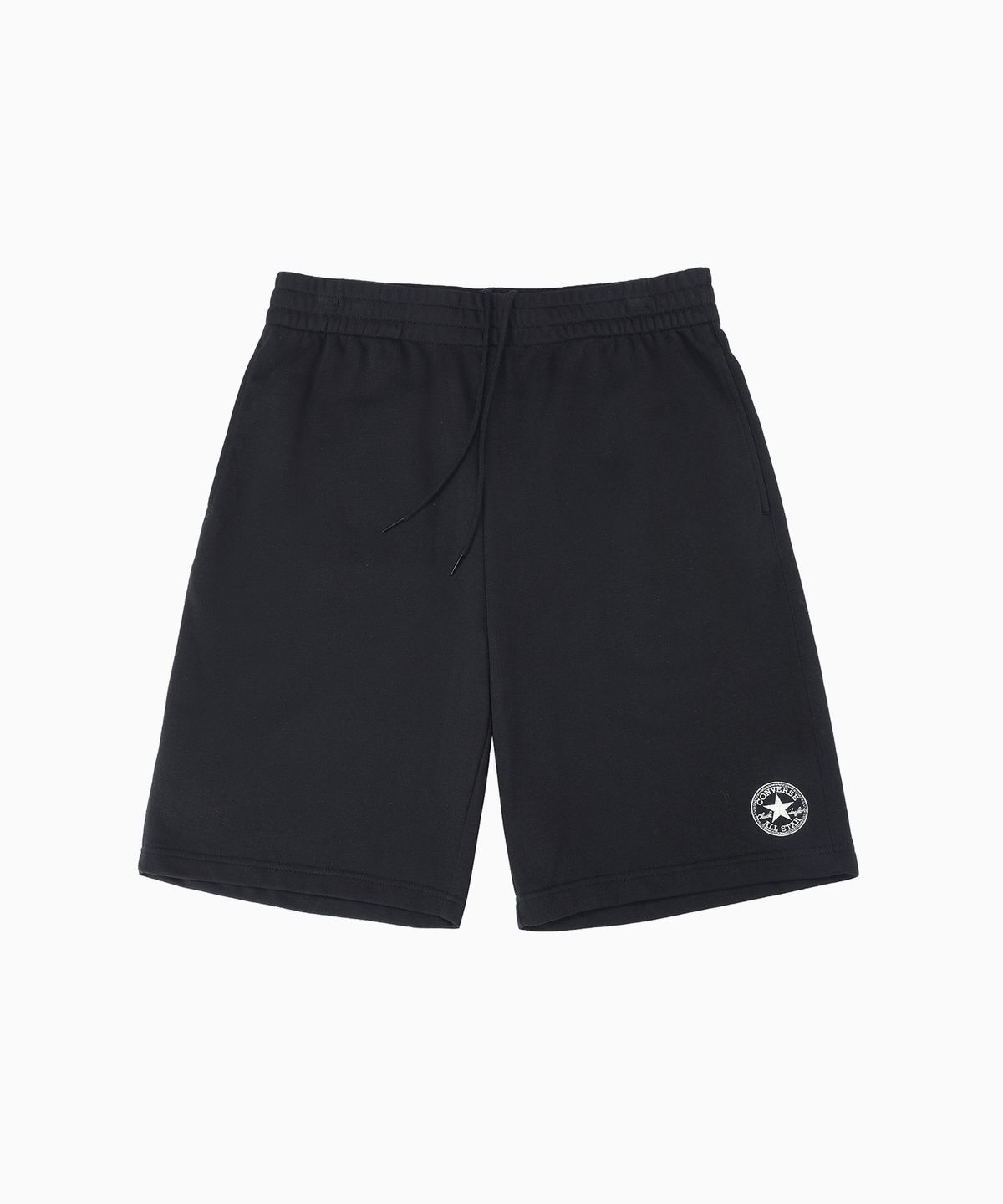 컨버스(CONVERSE) 레트로 로고 프렌치 테리 쇼츠 블랙 MCJ787-023