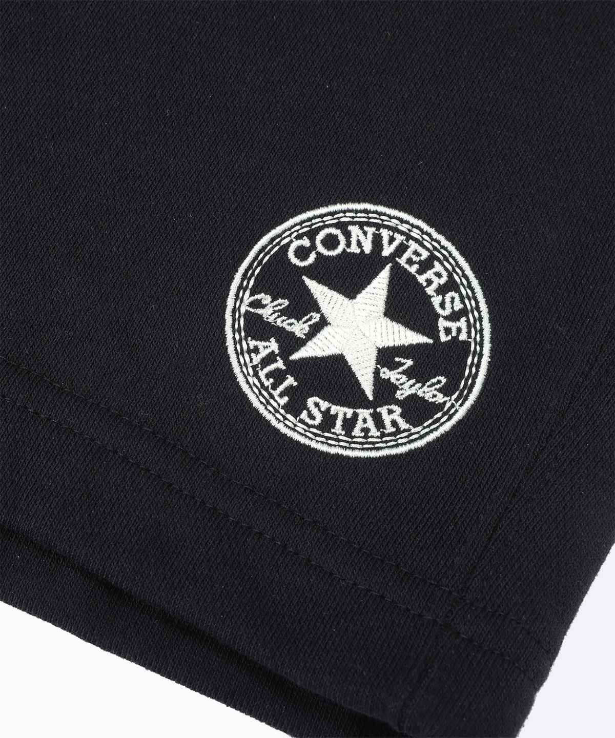 컨버스(CONVERSE) 레트로 로고 프렌치 테리 쇼츠 블랙 MCJ787-023