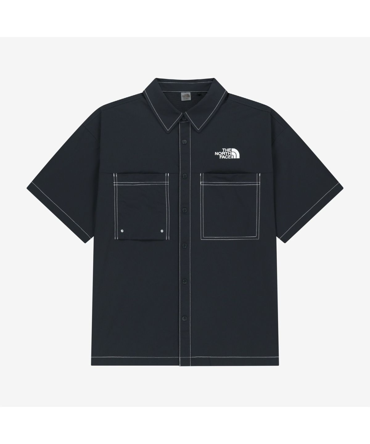 노스페이스(THE NORTH FACE) NH8SS01J 아이스펄스 셔츠 DARK NAVY