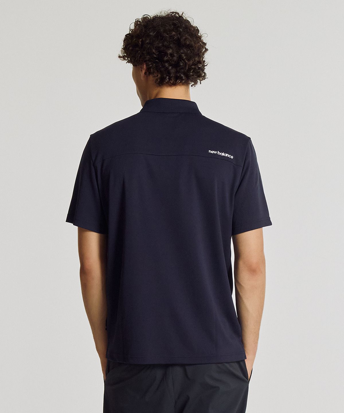 뉴발란스(NEW BALANCE) NBNFG31623 / UNI 폴리 피케 폴로티 (NAVY)