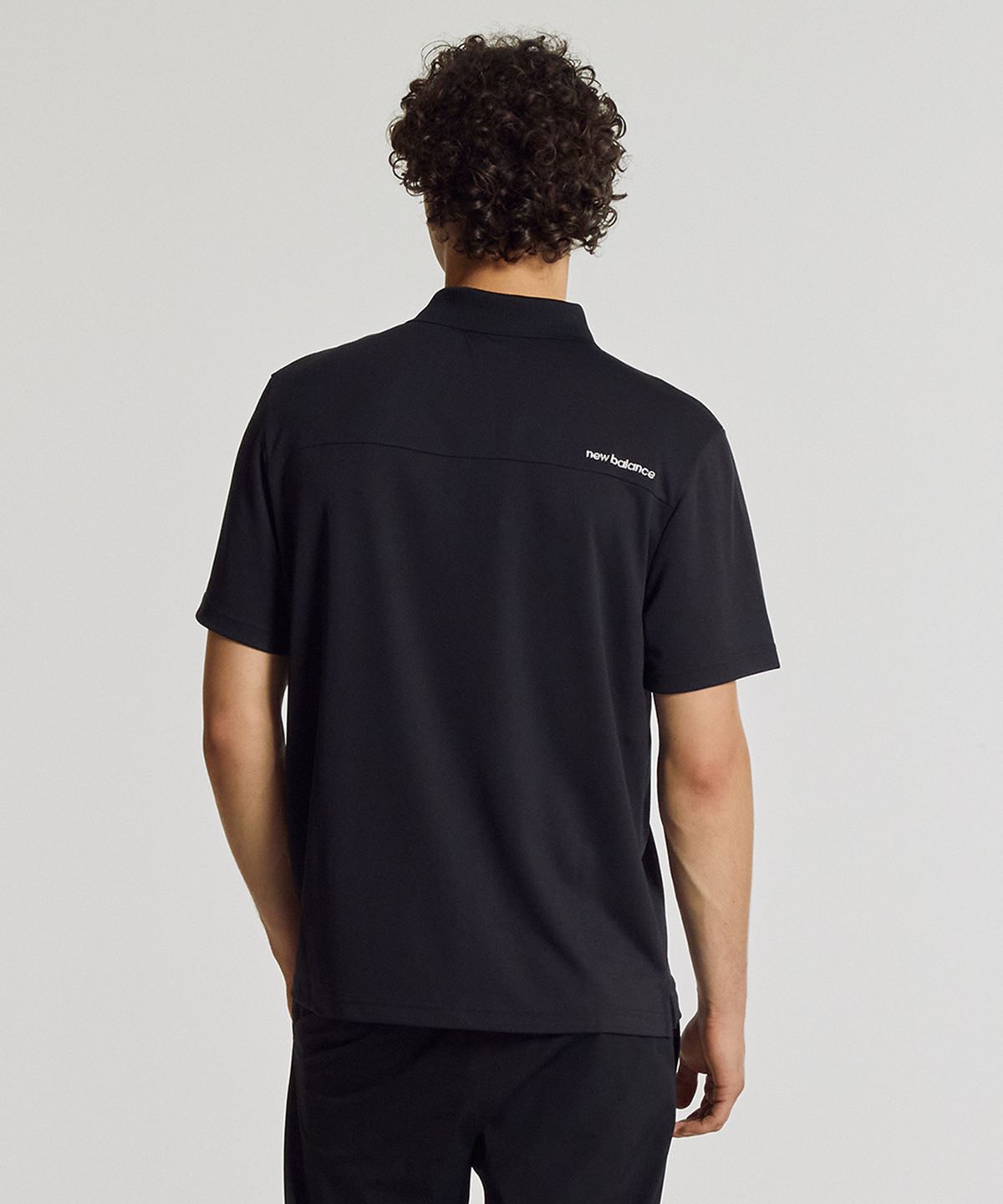 뉴발란스(NEW BALANCE) NBNFG31623 / UNI 폴리 피케 폴로티 (BLACK)