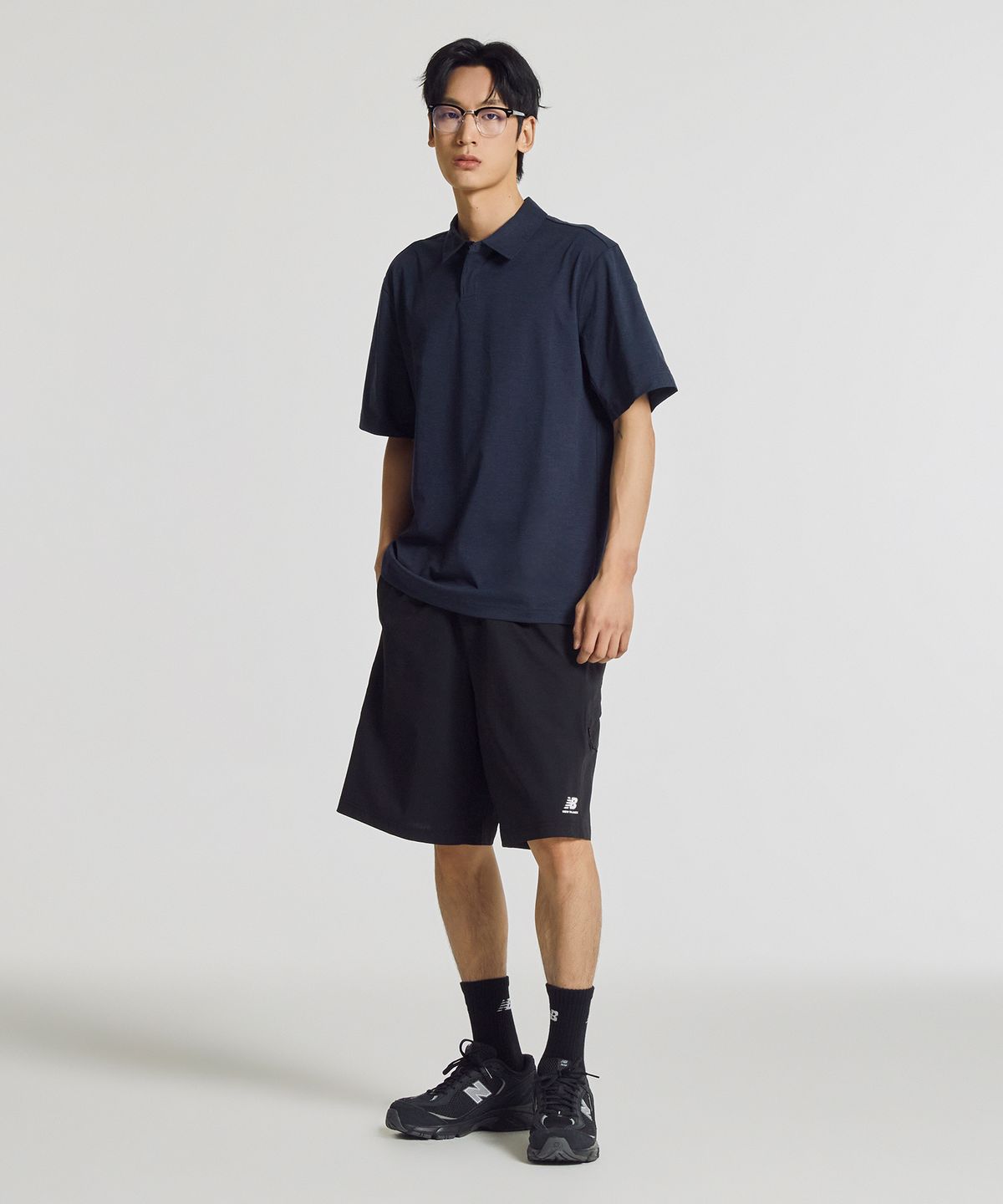 뉴발란스(NEW BALANCE) NBNFG31603 / UNI FROZEN ESSENTIAL 카라티 (NAVY)
