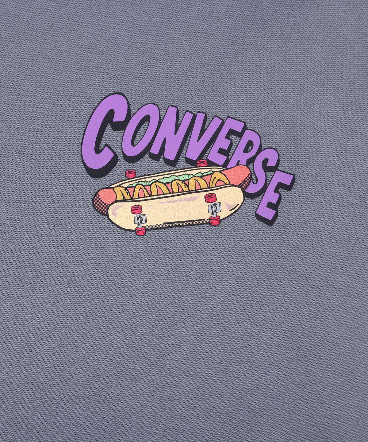 컨버스(CONVERSE) 토스터 그래픽 티셔츠 콰이어트 쉐이드 MCJ751-G6M