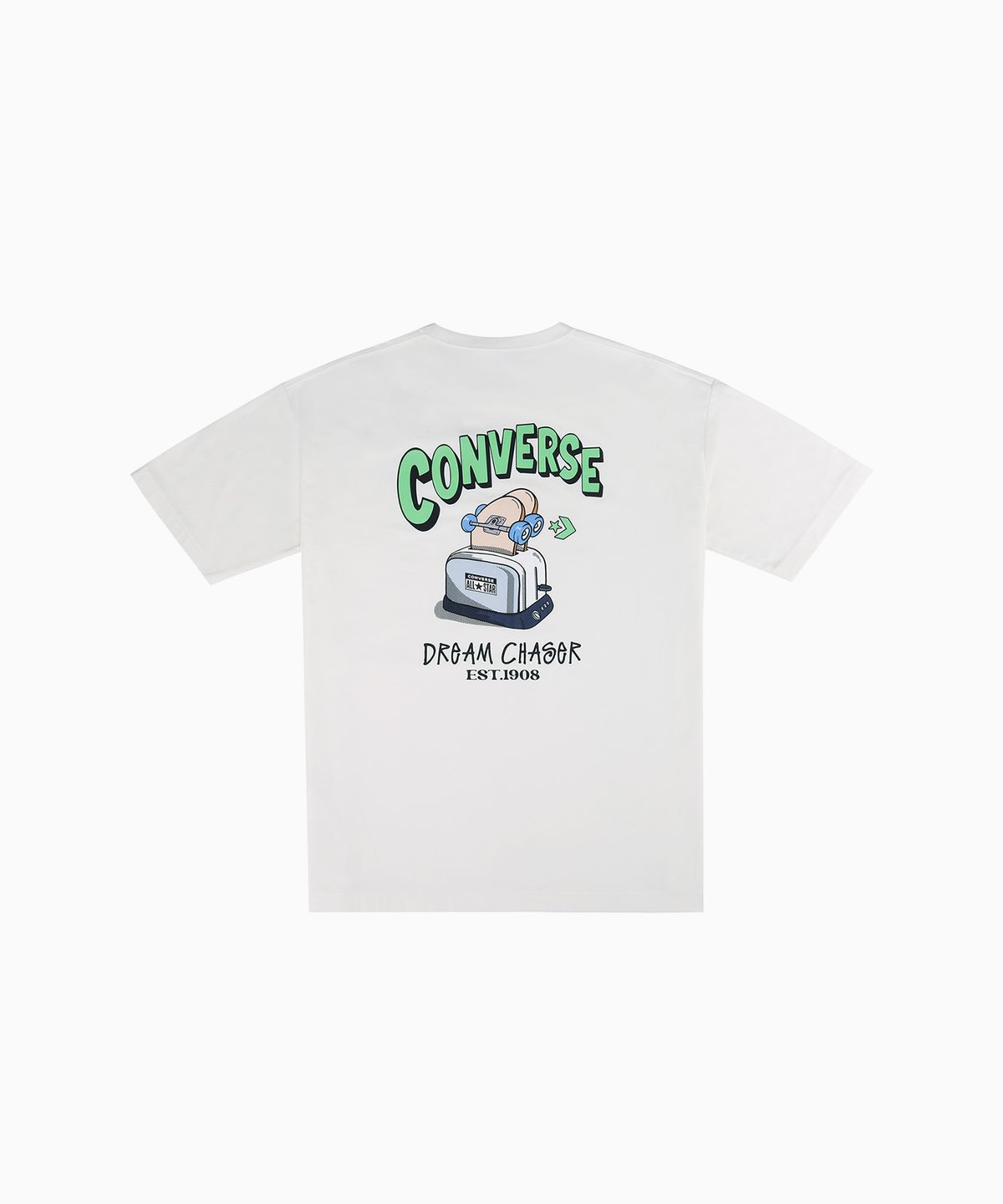 컨버스(CONVERSE) 토스터 그래픽 티셔츠 에그렛 MCJ751-W2Y