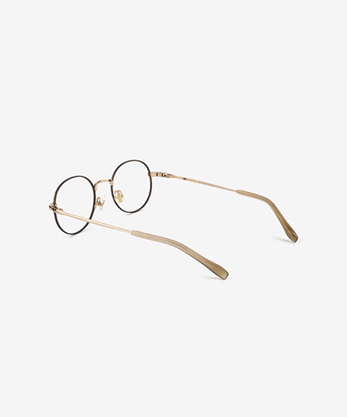 테츠오 아이웨어(TETSUO EYEWEAR) LS-04T 안경테 C3 ROSEGOLD & LIGHTBROWN
