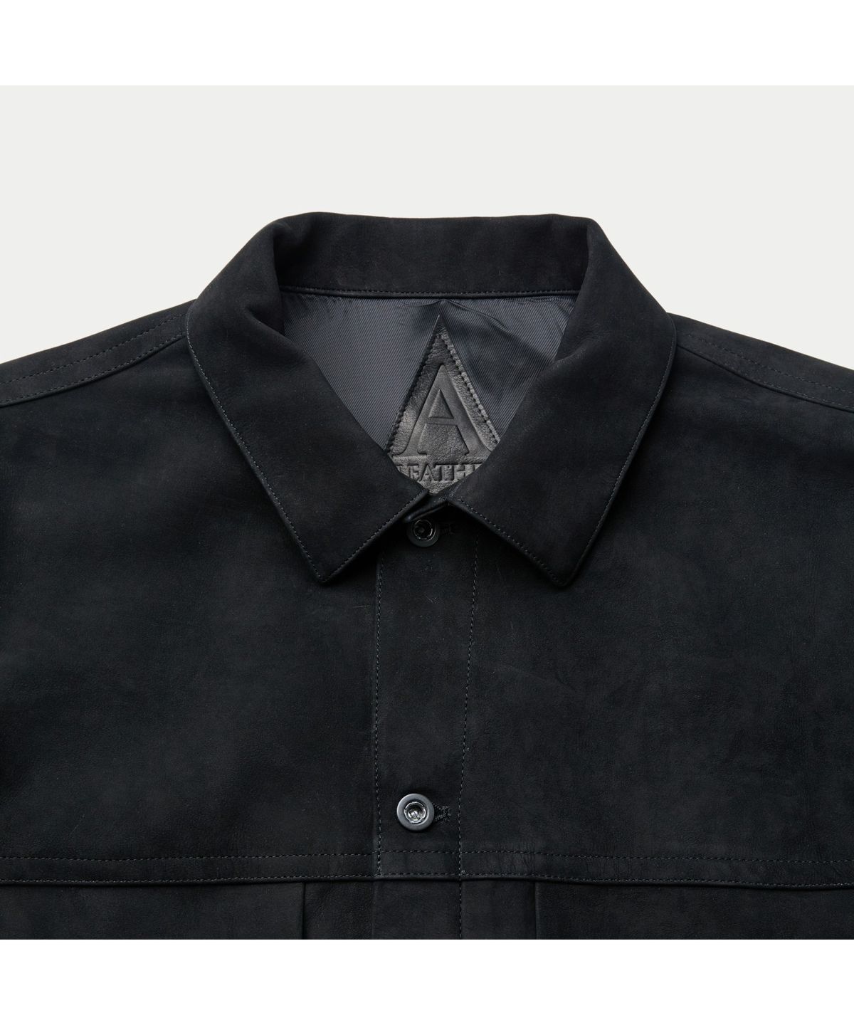 시리즈(SERIES) A LEATHER 트러커 자켓 SVUDM26052BKX