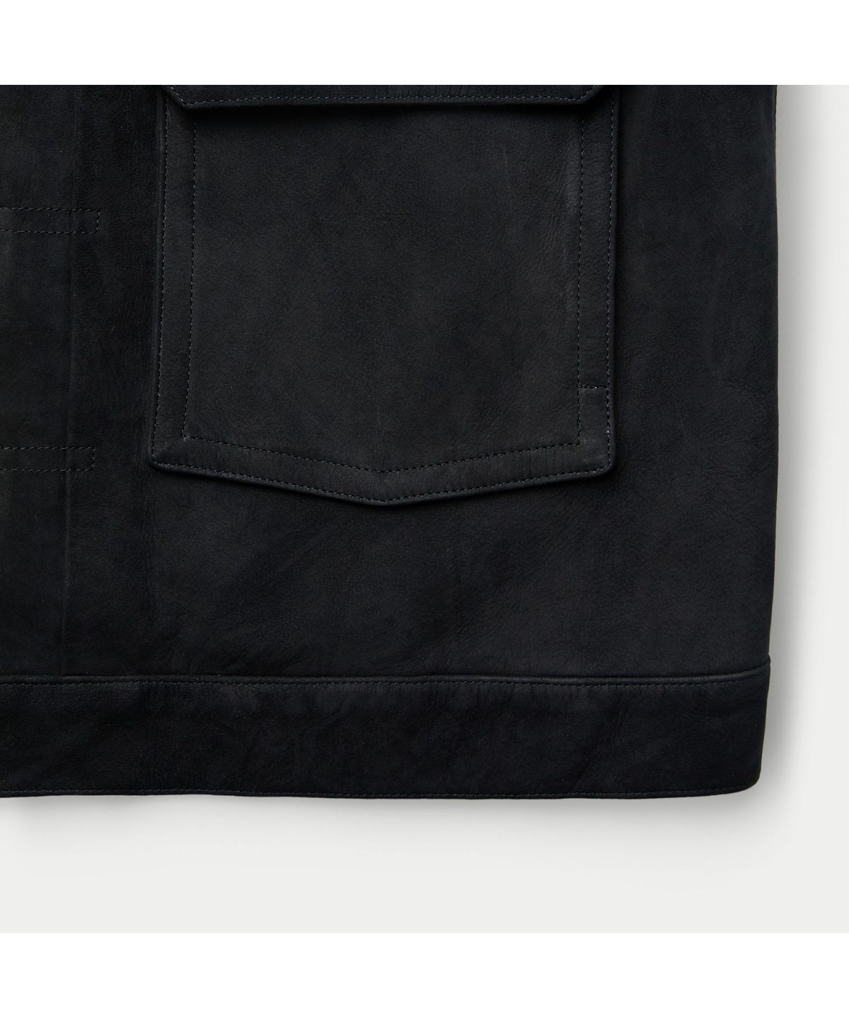 시리즈(SERIES) A LEATHER 트러커 자켓 SVUDM26052BKX