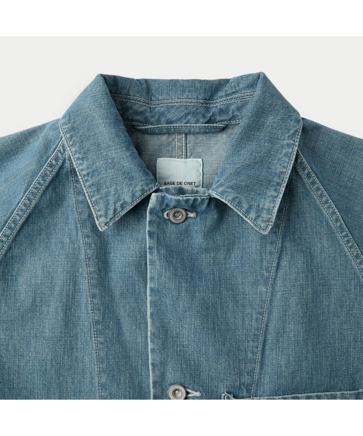 시리즈(SERIES) SAGE DE CRET 11oz 데님 커버올 재킷 SVJAM26554INX