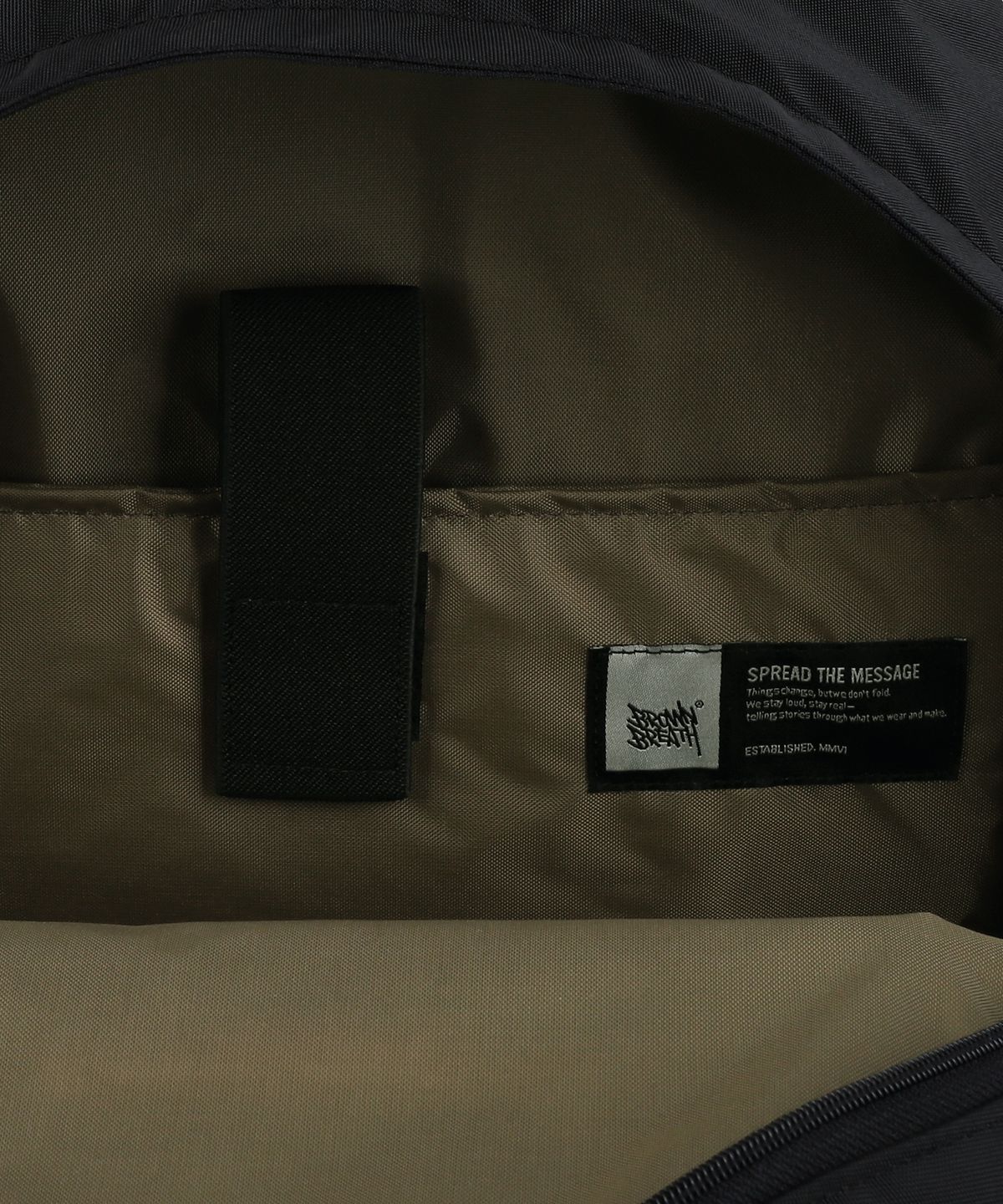 브라운브레스(BROWNBREATH) BXD CHUNKY DAYBAG - BLACK