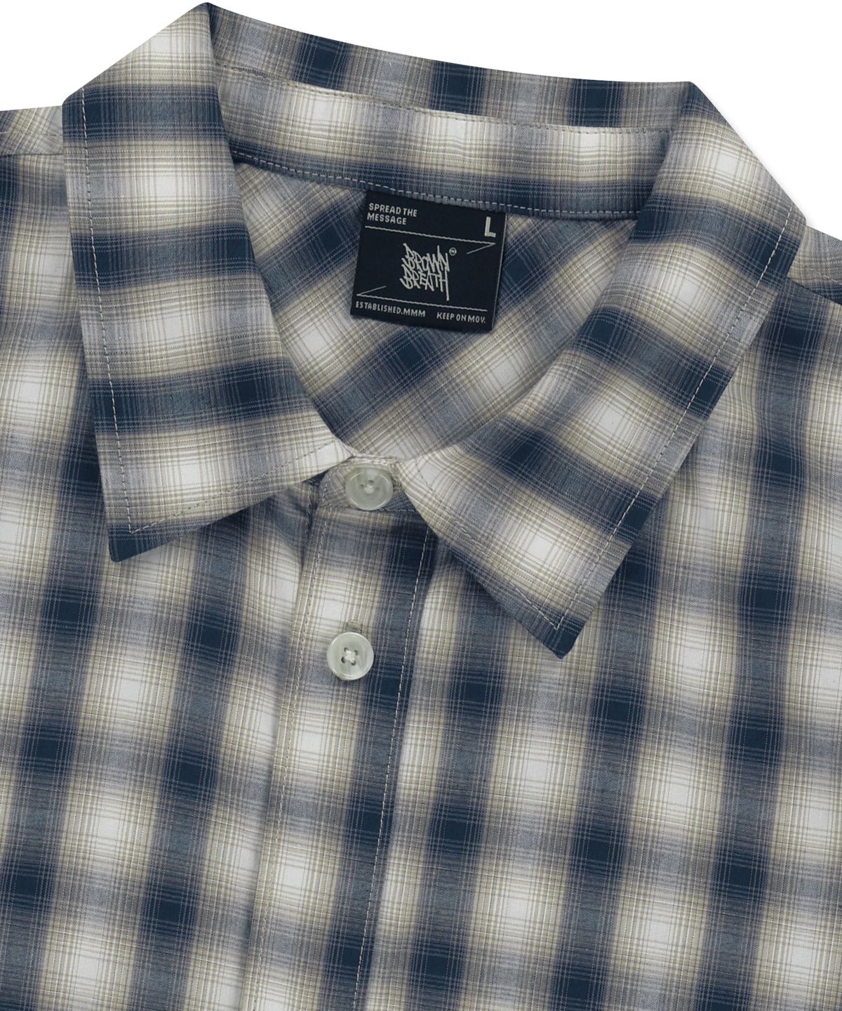 브라운브레스(BROWNBREATH) BXD STAY HALF SHIRTS - BROWN