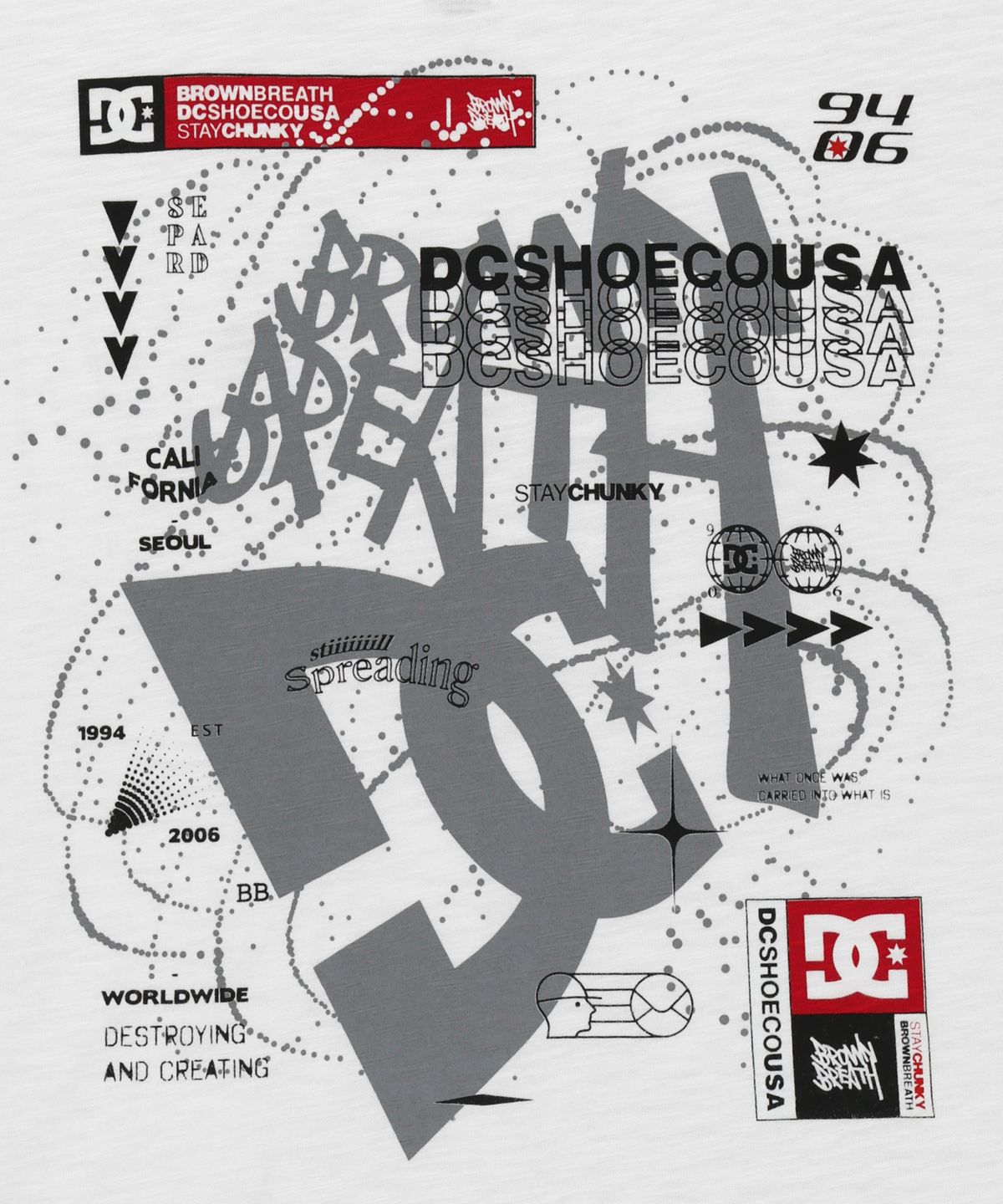 브라운브레스(BROWNBREATH) BXD SYMBOL TEE - WHITE