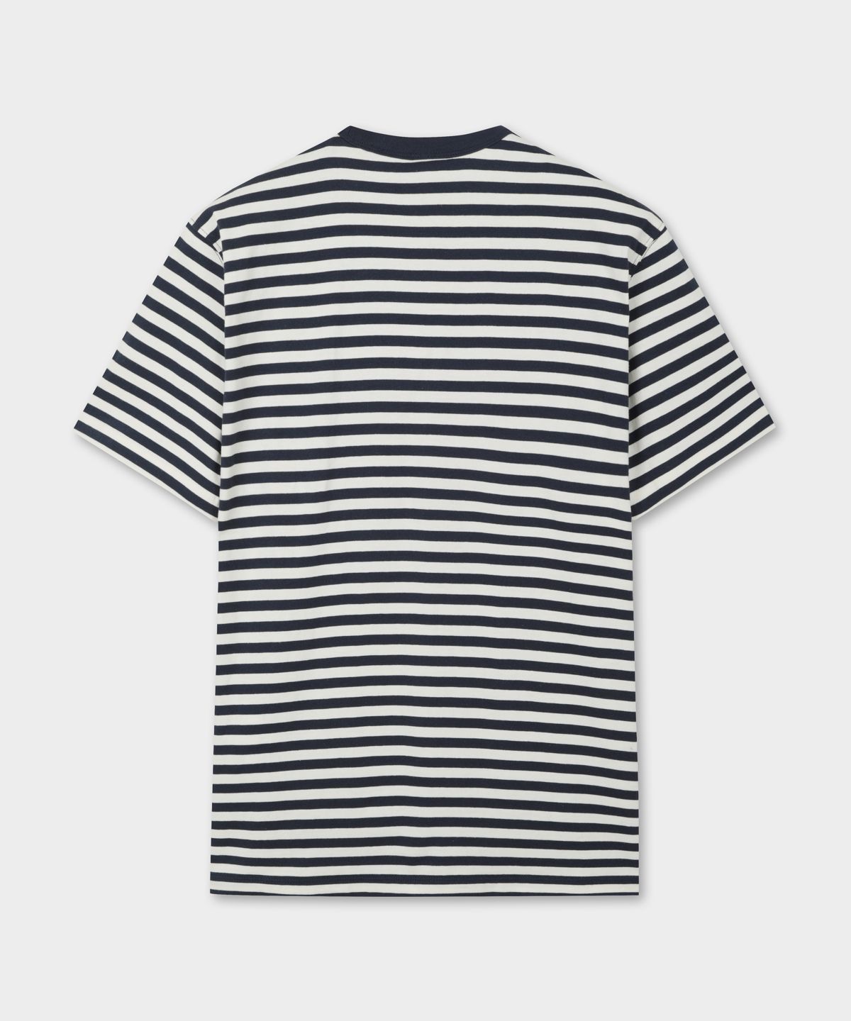 브룩스 브라더스(BROOKS BROTHERS) 스트라이프 반팔티셔츠 (네이비) (BBNPMOG205)