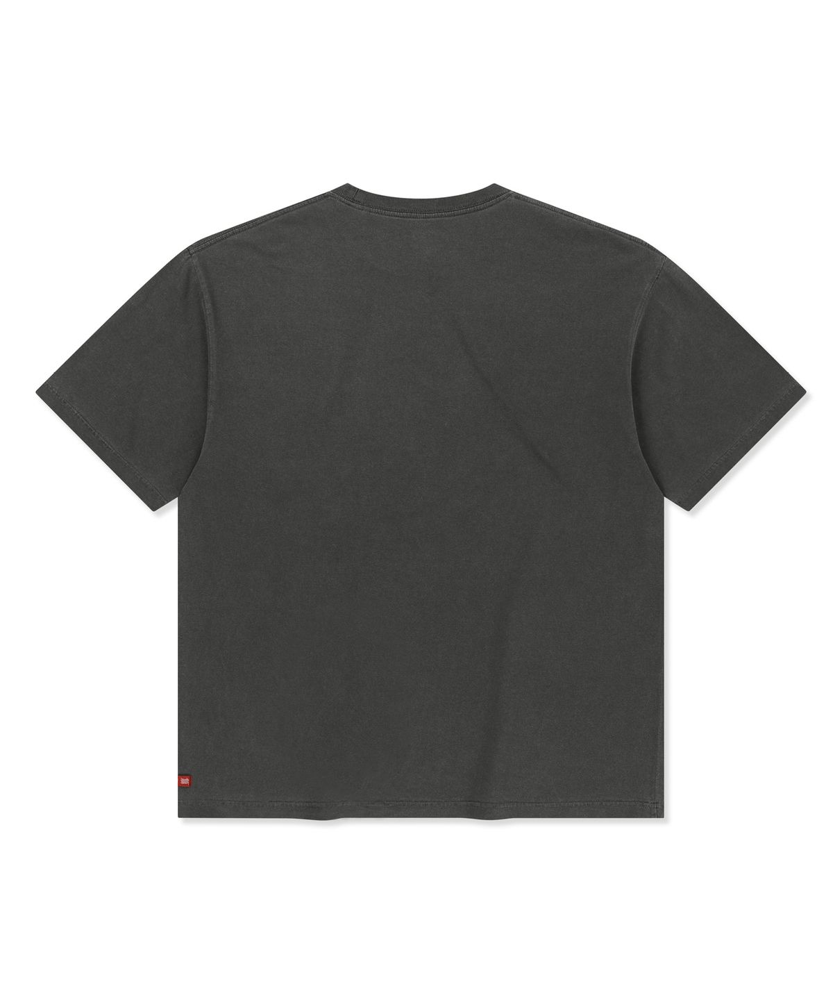 브라운브레스(BROWNBREATH) BXD CHUNKY PIGMENT TEE - CHARCOAL