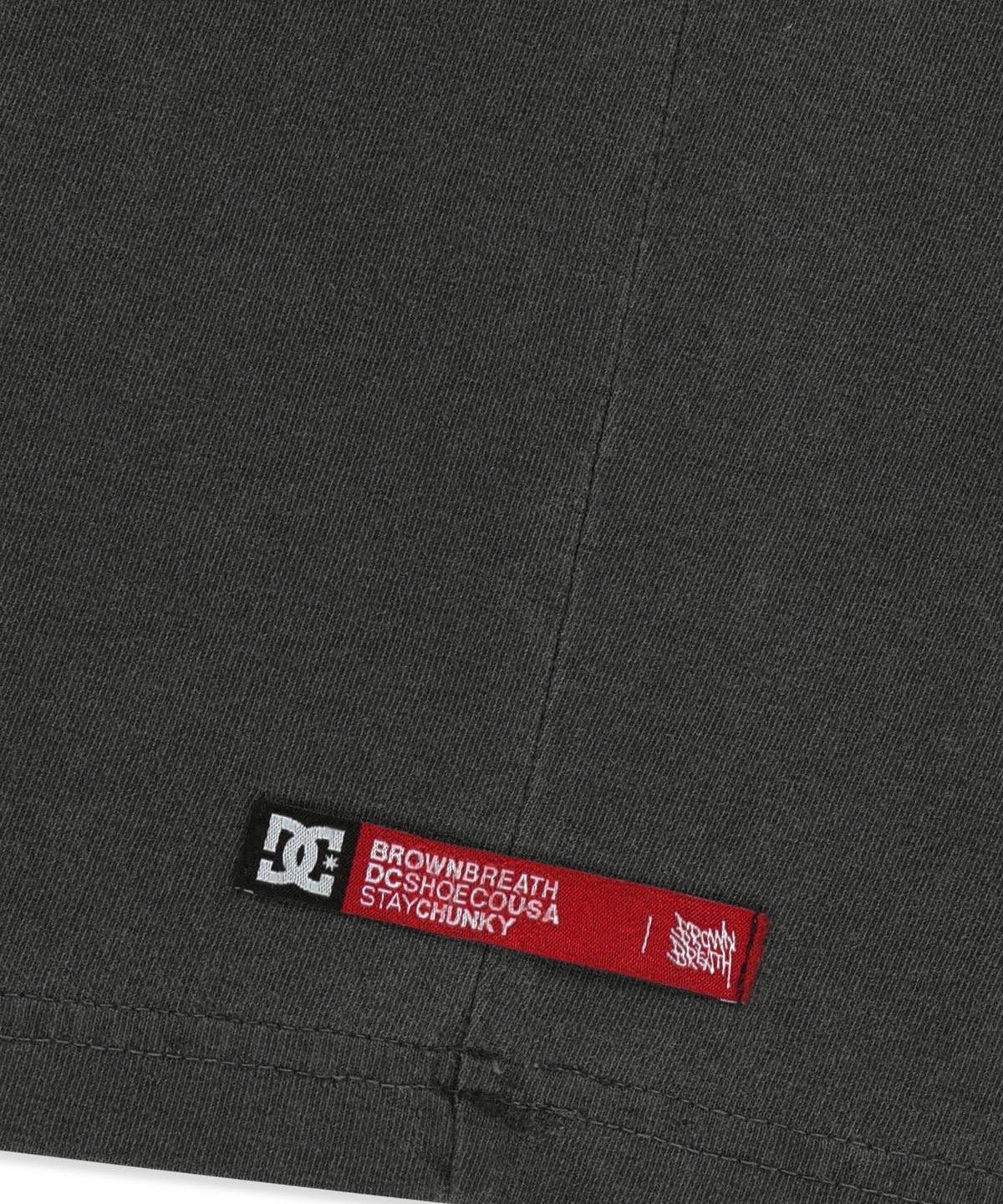 브라운브레스(BROWNBREATH) BXD CHUNKY PIGMENT TEE - CHARCOAL