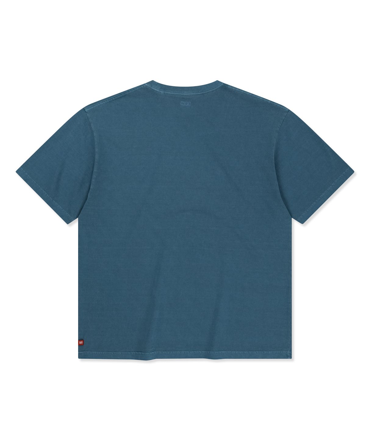브라운브레스(BROWNBREATH) BXD CHUNKY PIGMENT TEE - BLUE
