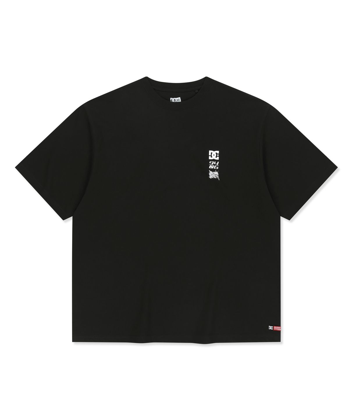 브라운브레스(BROWNBREATH) BXD CHUNKY TEE - BLACK