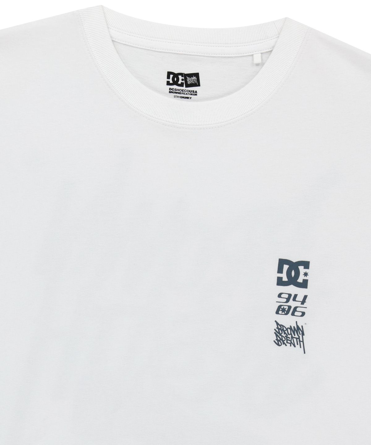 브라운브레스(BROWNBREATH) BXD CHUNKY TEE - WHITE