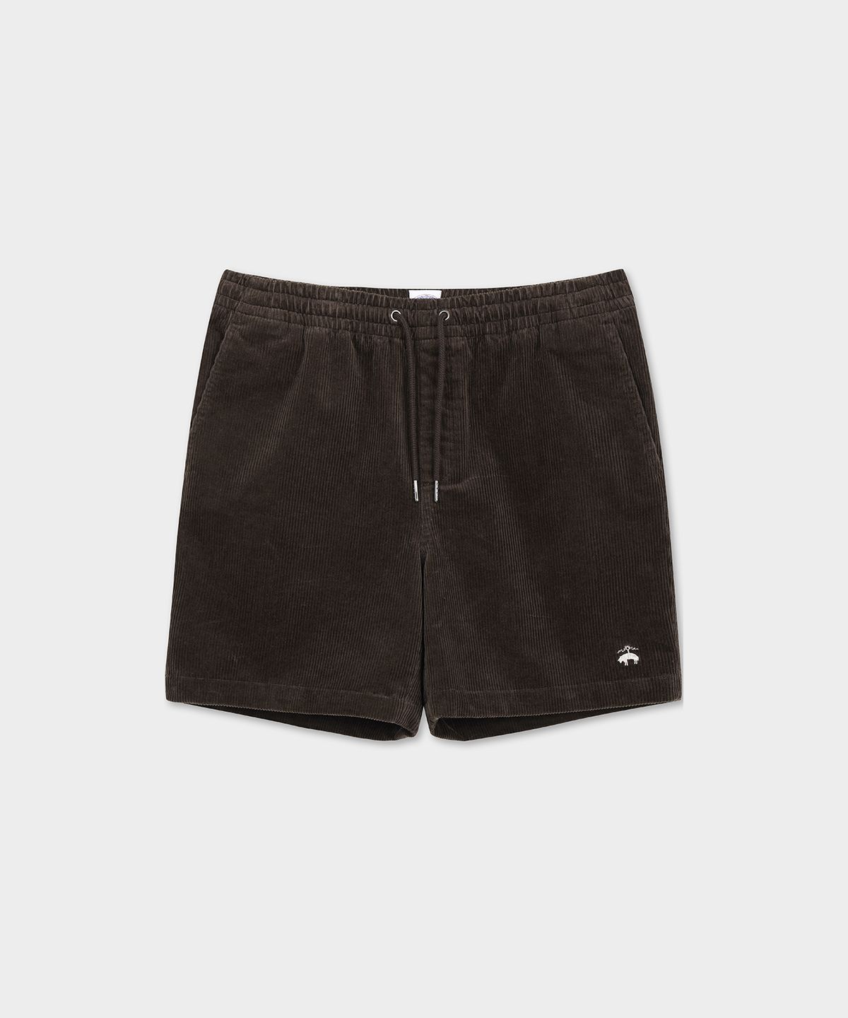 브룩스 브라더스(BROOKS BROTHERS) 코듀로이쇼츠 (브라운) (BBPSMOG202)