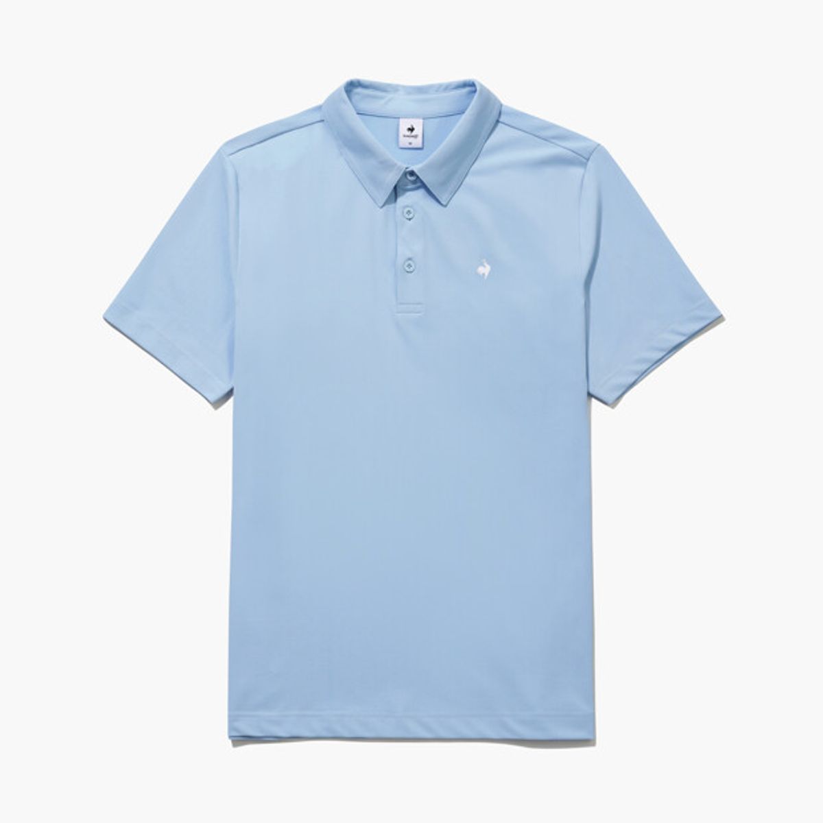 르꼬끄 골프(LECOQ GOLF) 남성 에어리 카트 루스터 카라 반팔 티셔츠 _LBLU GR221MTS51