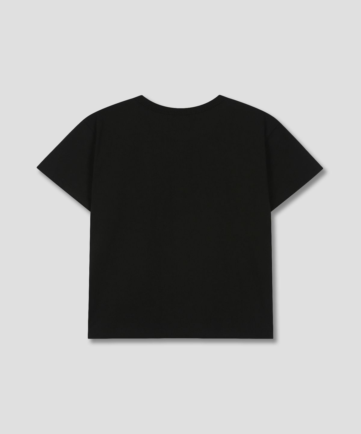 돌핀웨이브어패럴(DOLPHIN WAVE APPAREL) 돌핀 우먼즈 세미크롭 루즈핏 코튼 스판 반팔 티셔츠 3COLOR