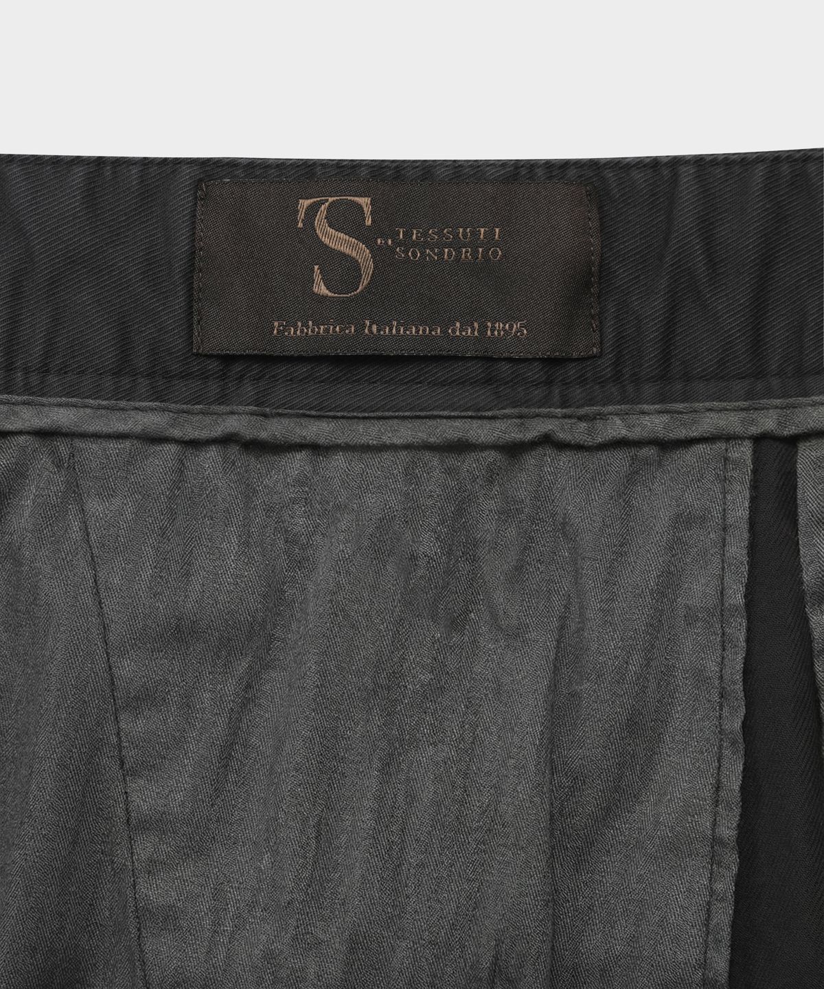 브룩스 브라더스(BROOKS BROTHERS) 가먼트다잉 팬츠 (차콜) (BBPCMBG202)
