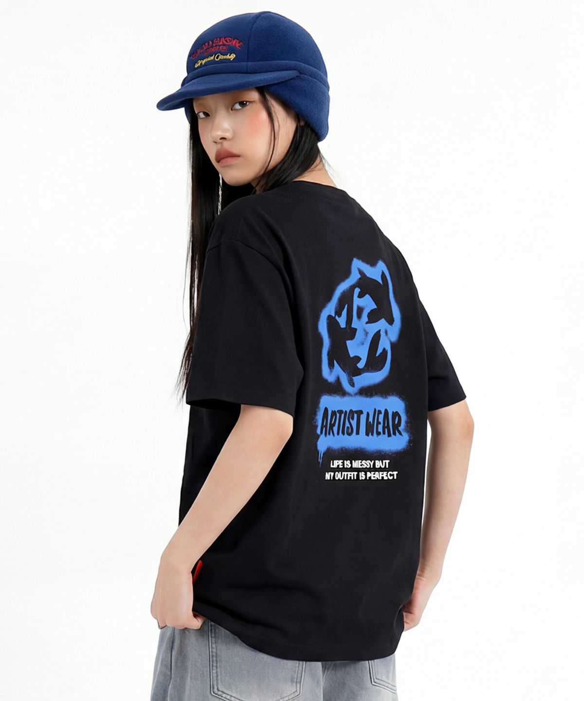 아티스트웨어(ARTISTWEAR) [ATW] 블루코이 반팔티 - 2COLOR