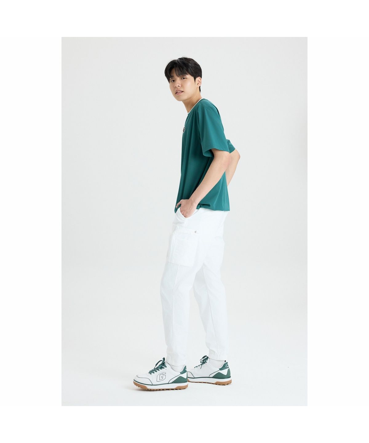 골든베어(GOLDEN BEAR) (M) Zipper Cargo Pants G4PAM26251WHX