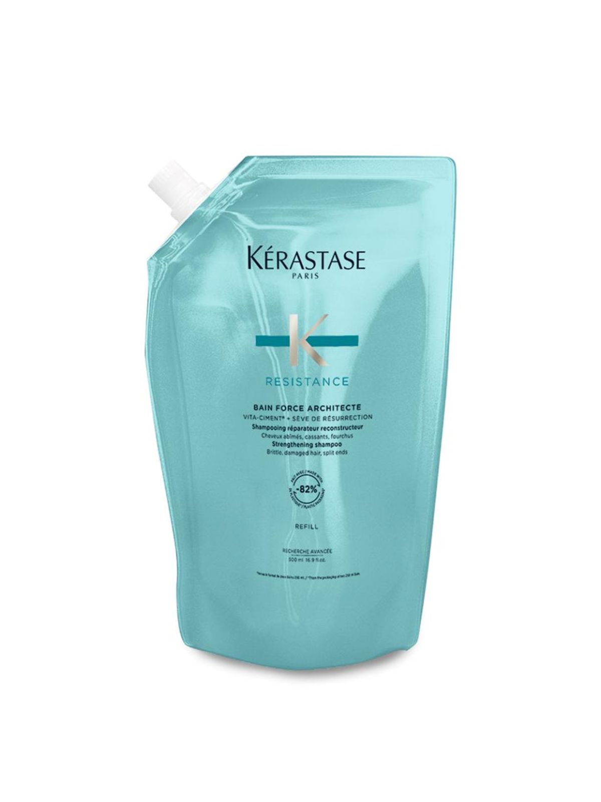 케라스타즈(KERASTASE) [손상 모발용] 방 포스 아키텍트 샴푸 리필 500ml