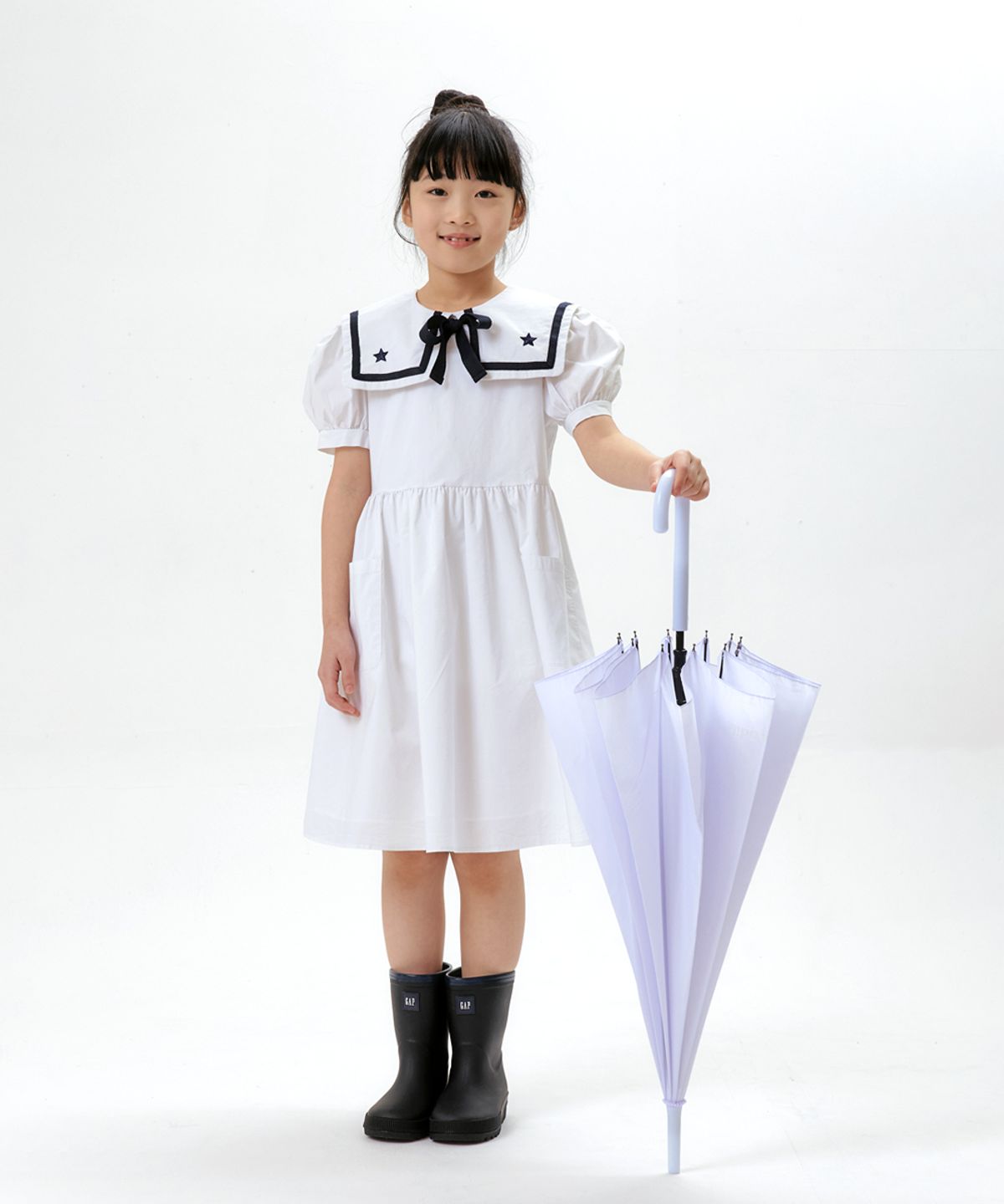 갭 키즈(GAP KIDS) 로엔 키즈 레인부츠 블랙
