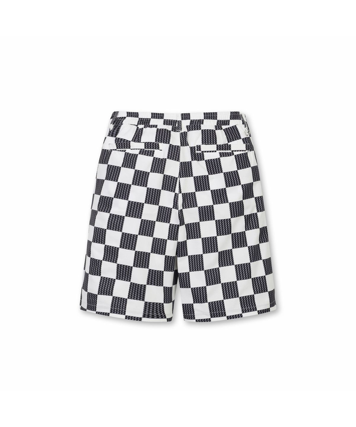 골든베어(GOLDEN BEAR) (M) Checker board Printed Shorts G4PAM26401WHX