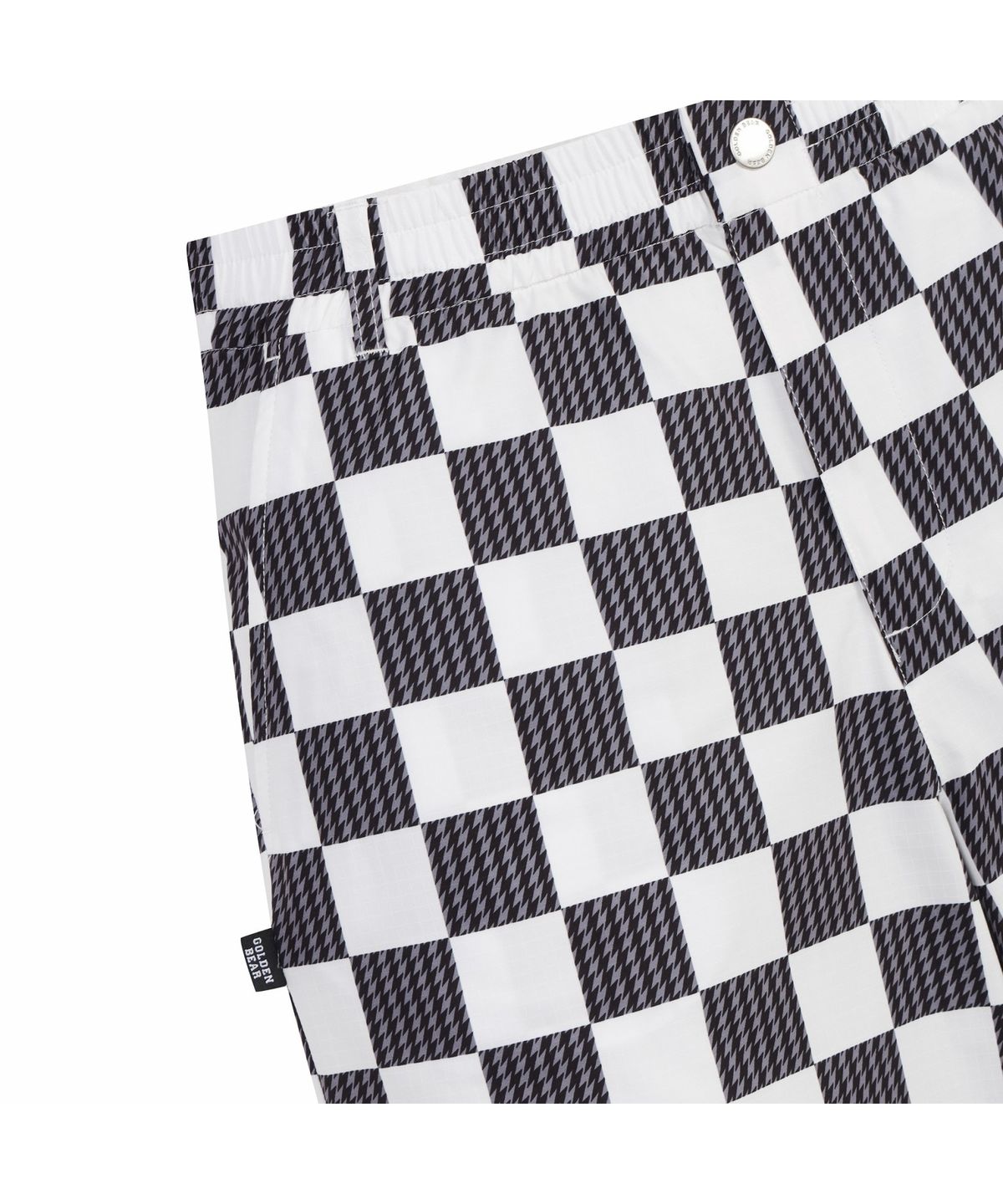 골든베어(GOLDEN BEAR) (M) Checker board Printed Shorts G4PAM26401WHX