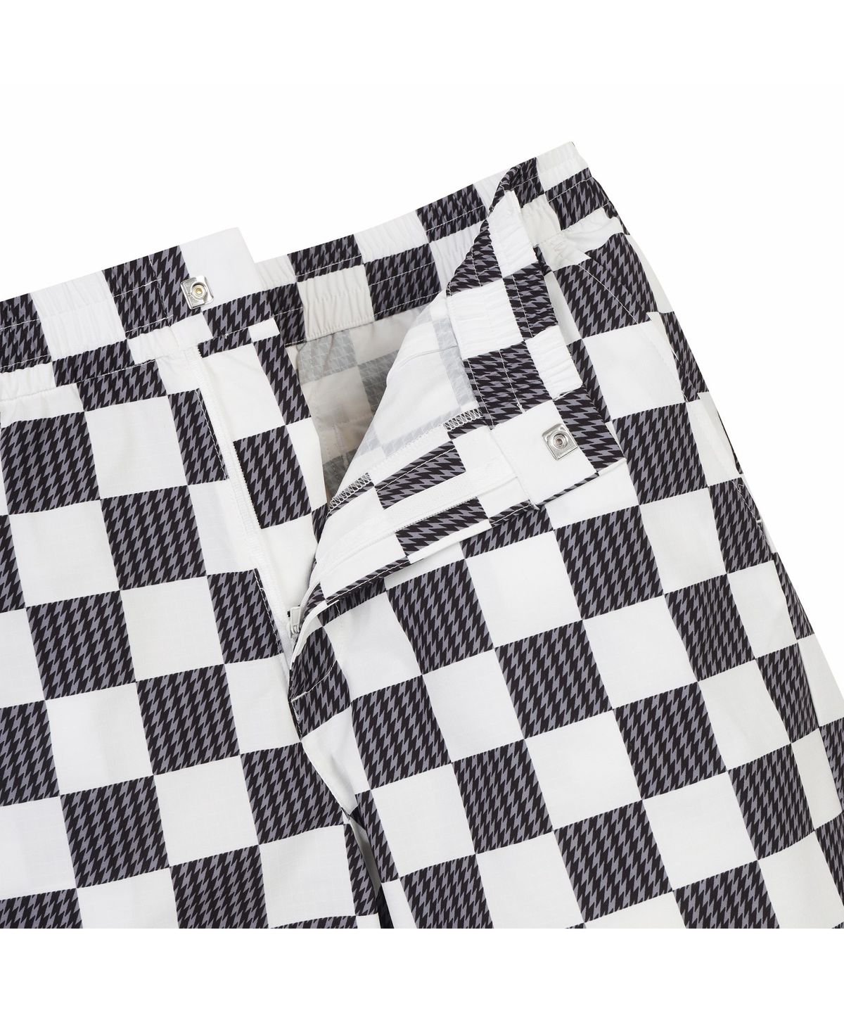 골든베어(GOLDEN BEAR) (M) Checker board Printed Shorts G4PAM26401WHX