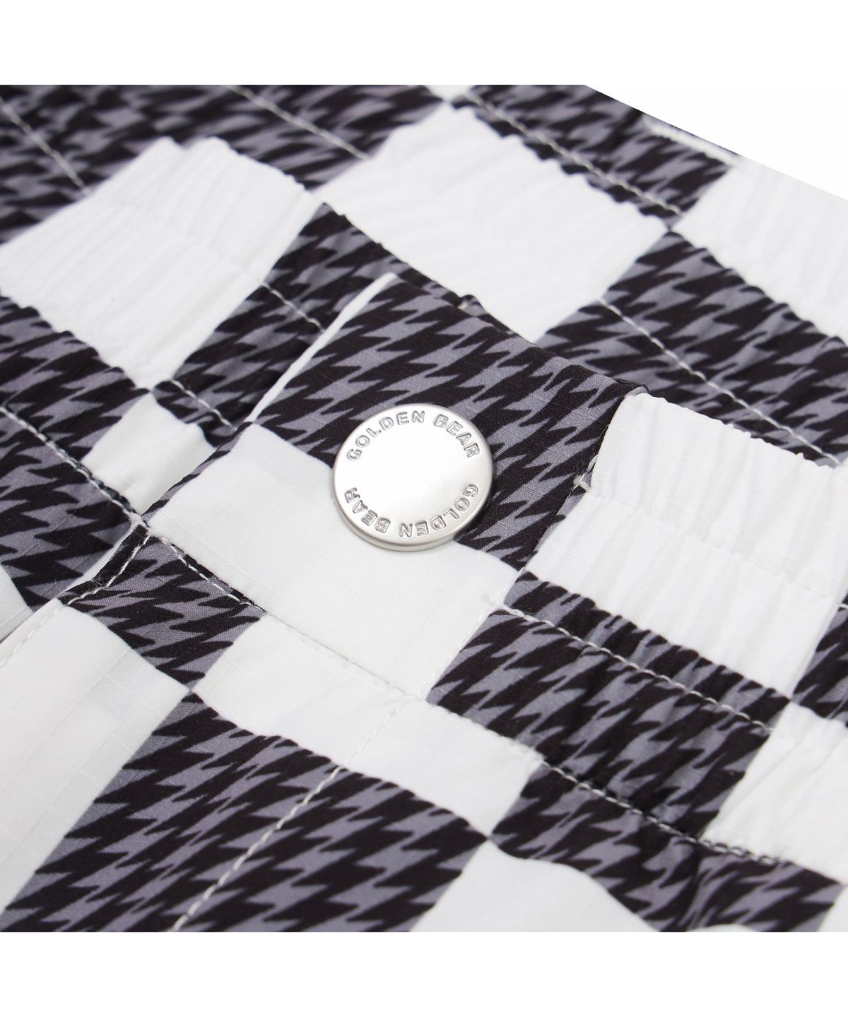 골든베어(GOLDEN BEAR) (M) Checker board Printed Shorts G4PAM26401WHX
