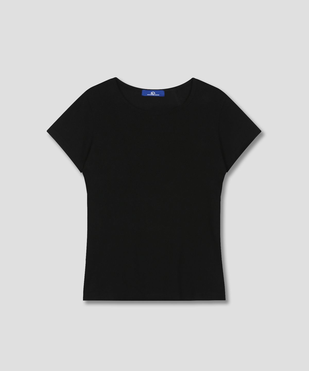 돌핀웨이브어패럴(DOLPHIN WAVE APPAREL) [2PACK] 돌핀 코튼 베이직 슬림핏 반팔 티셔츠 2팩