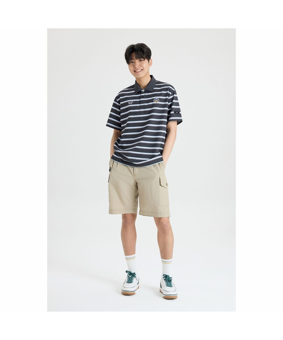 골든베어(GOLDEN BEAR) (M) Ripstop Bermuda Pants G4PAM26345BEX