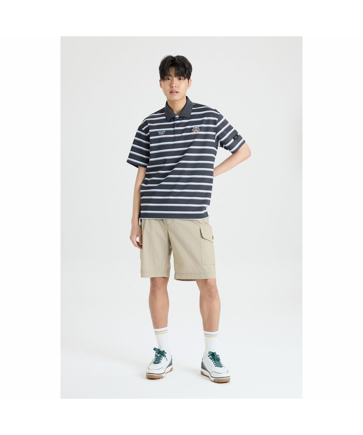 골든베어(GOLDEN BEAR) (M) Ripstop Bermuda Pants G4PAM26345BEX