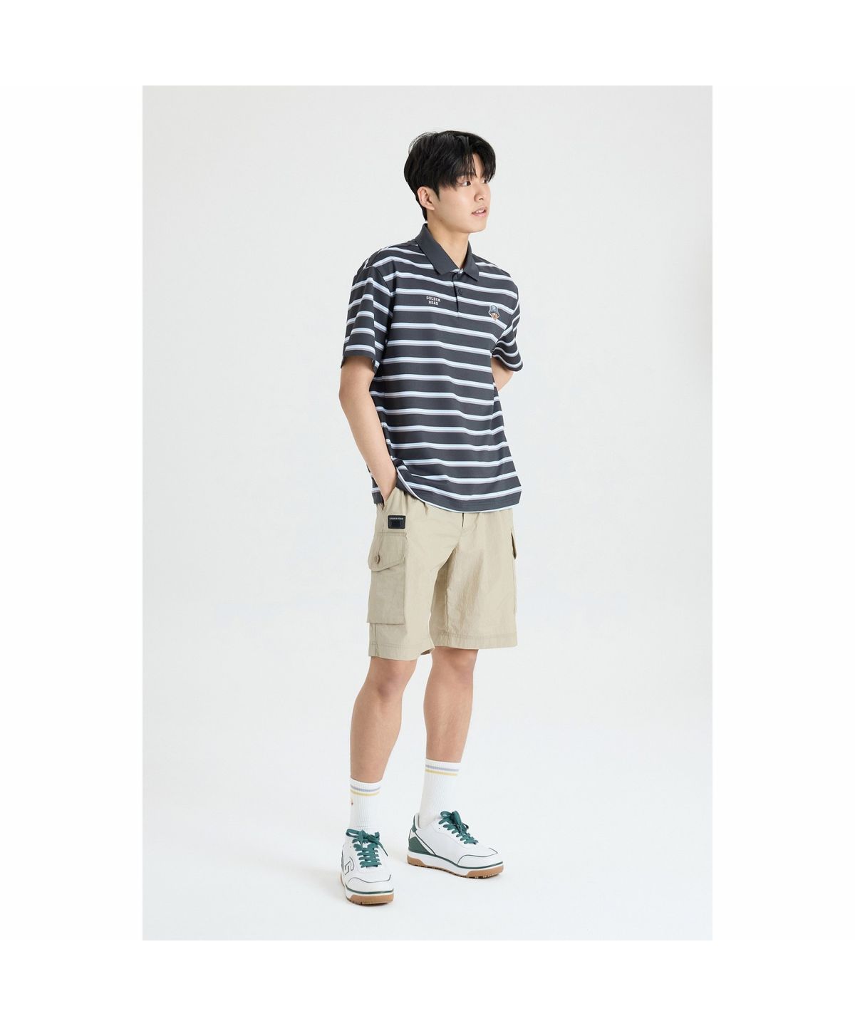 골든베어(GOLDEN BEAR) (M) Ripstop Bermuda Pants G4PAM26345BEX