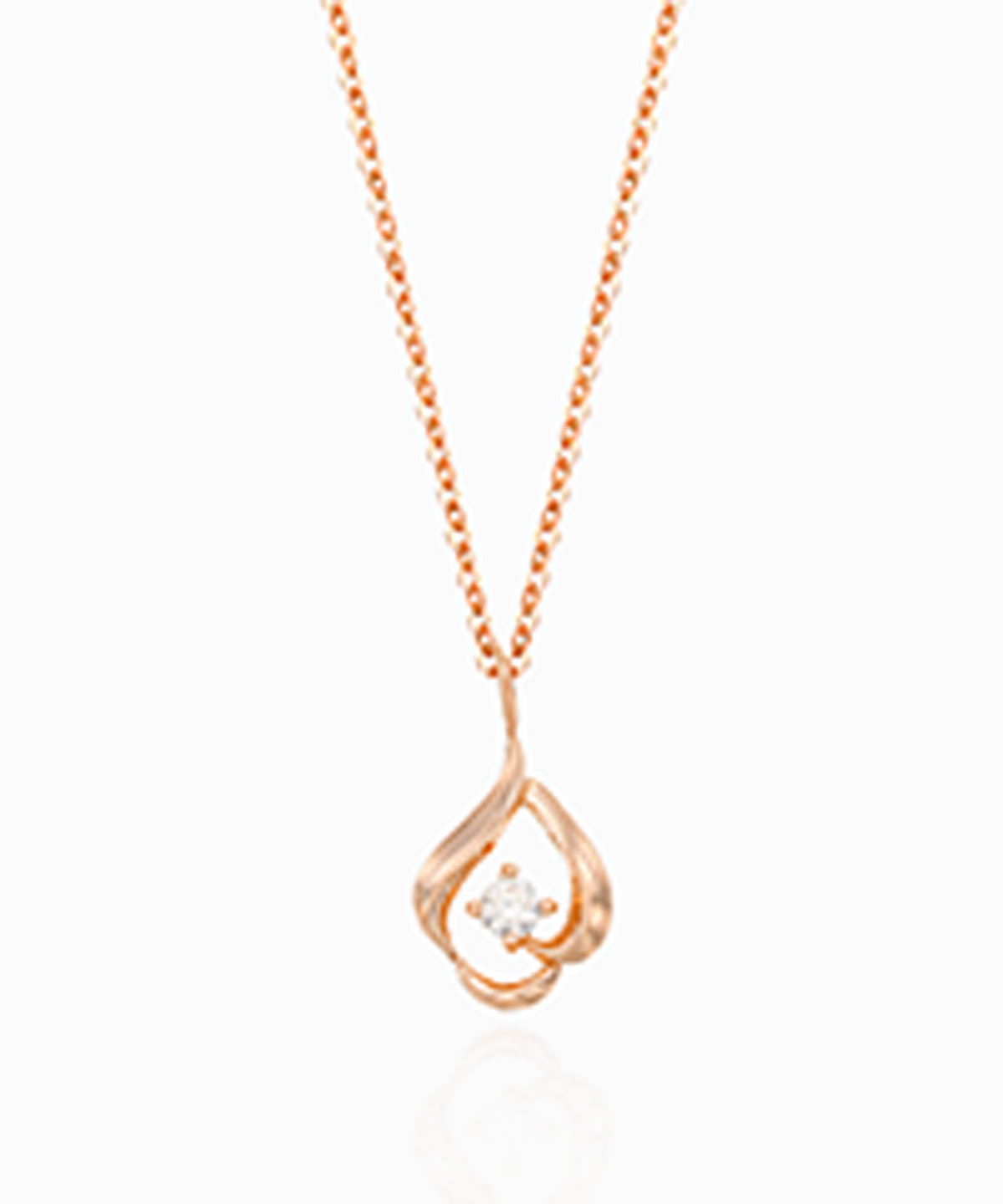 러비앤비(LOVEENB) [14K gold] 라인 물방울 목걸이