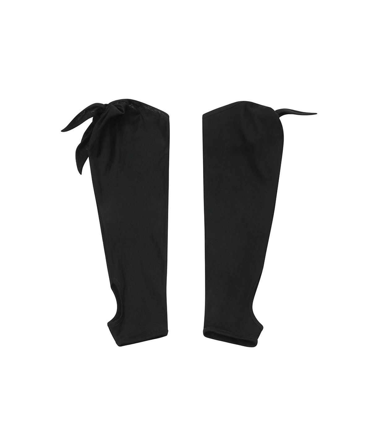 미세키서울(MISEKI SEOUL) Cawl tie knee socks BLACK