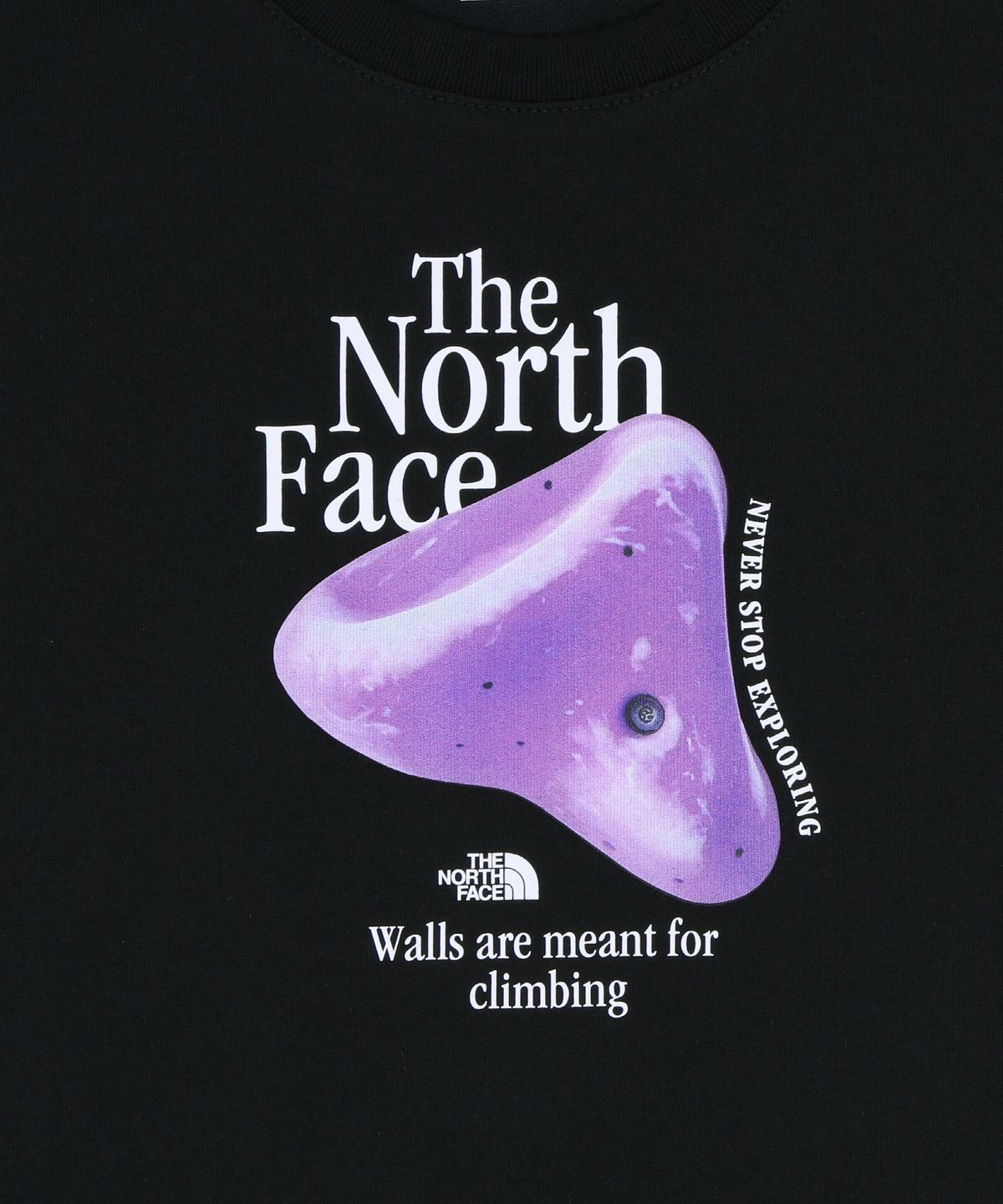 노스페이스 키즈(THE NORTH FACE KIDS) 키즈 업홀드 반팔 티 NT7US02U_BLK