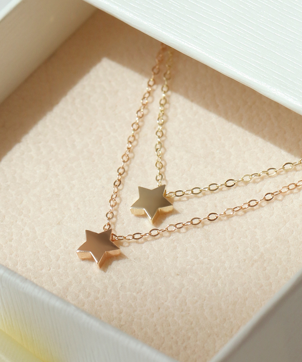 러비앤비(LOVEENB) [14K gold] 미니별 목걸이