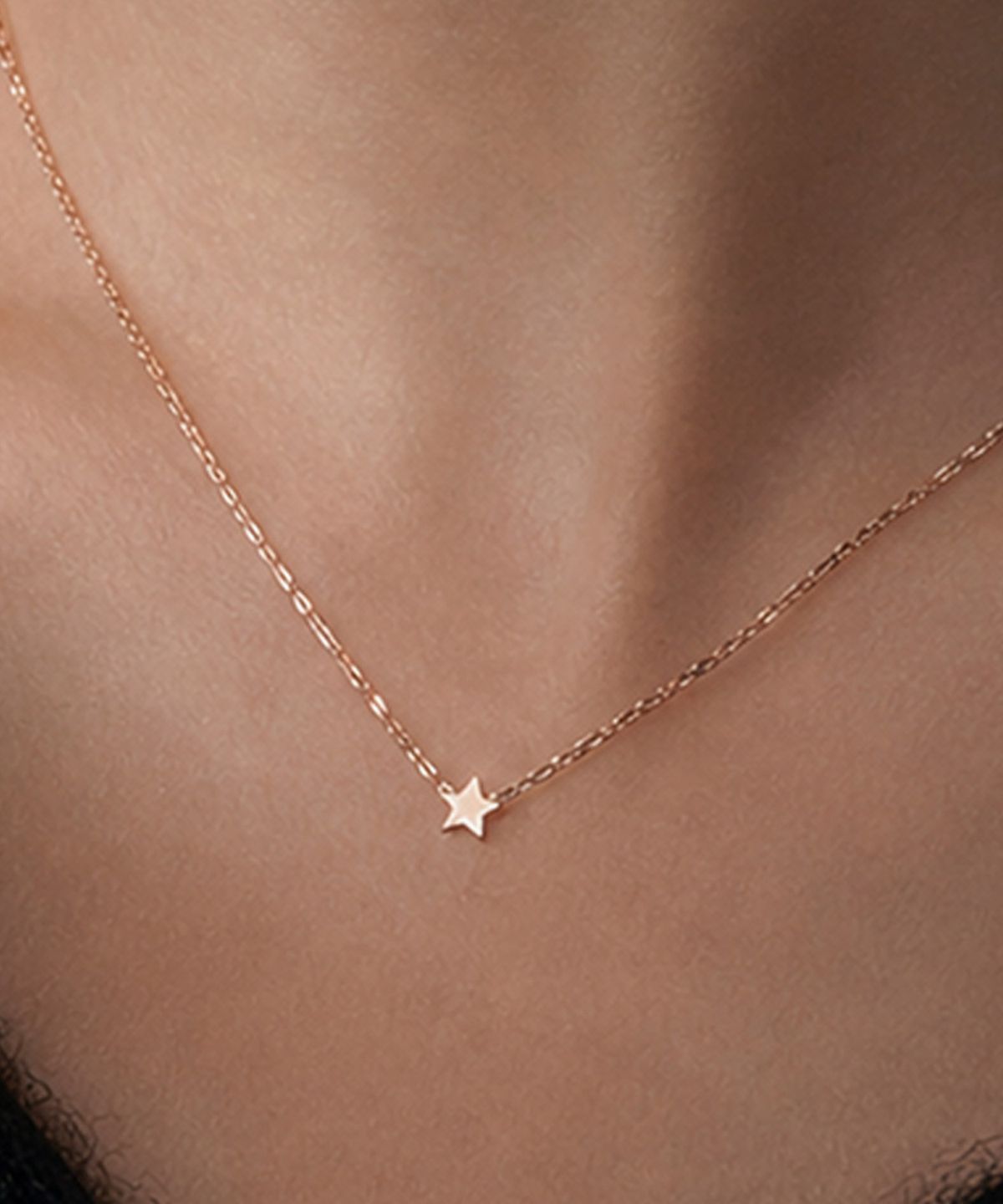 러비앤비(LOVEENB) [14K gold] 미니별 목걸이